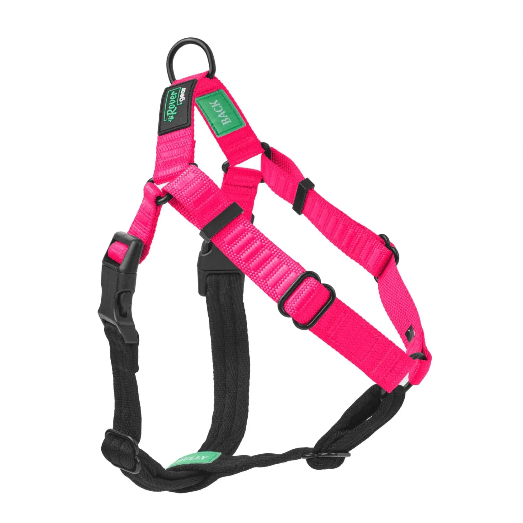 Better Walk No-Pull Dog Harness, Hot Pink, 5/8” Small/Medium – Stay in Control with Adjustable, Comfortable, Easy to Wear, Durable Dog Harness – Ideal for Medium Dogs 25-40lb