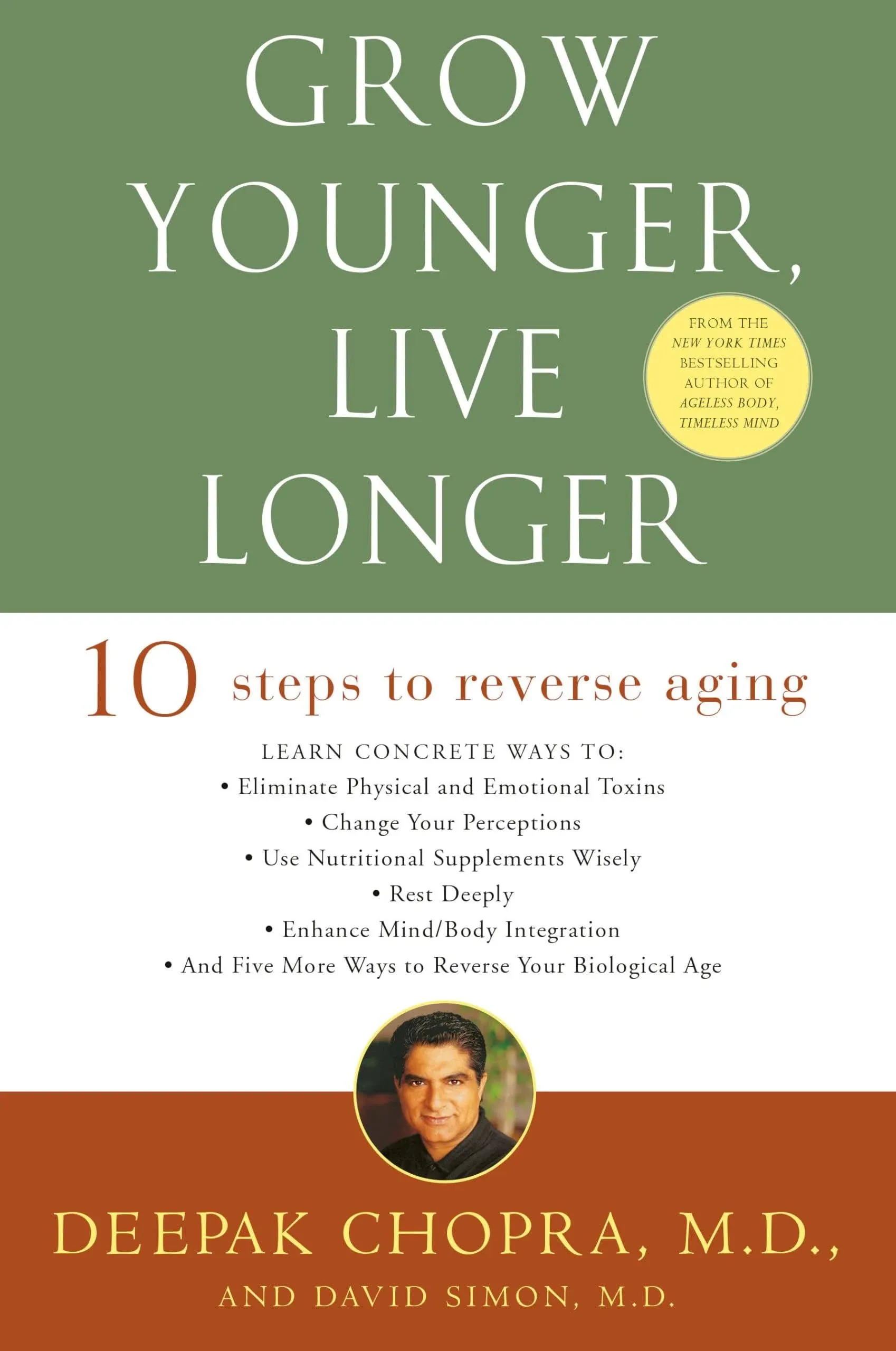 Grow Younger, Live Longer: Ten Steps to Reverse Aging by David Simon - Paperback - from REVOLVER MARKET LLC (SKU: 59DU6Z001HS2_ns)