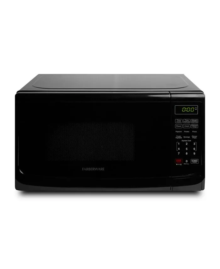 Classic 0.7 cu. ft. 700-Watt Countertop Microwave Oven in Black