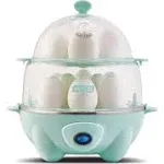 Dash Deluxe 12 Egg Cooker-Aqua