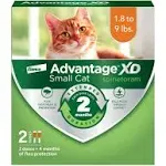 Advantage XD Flea Treatment & Prevention for Small Cats, 2-pk