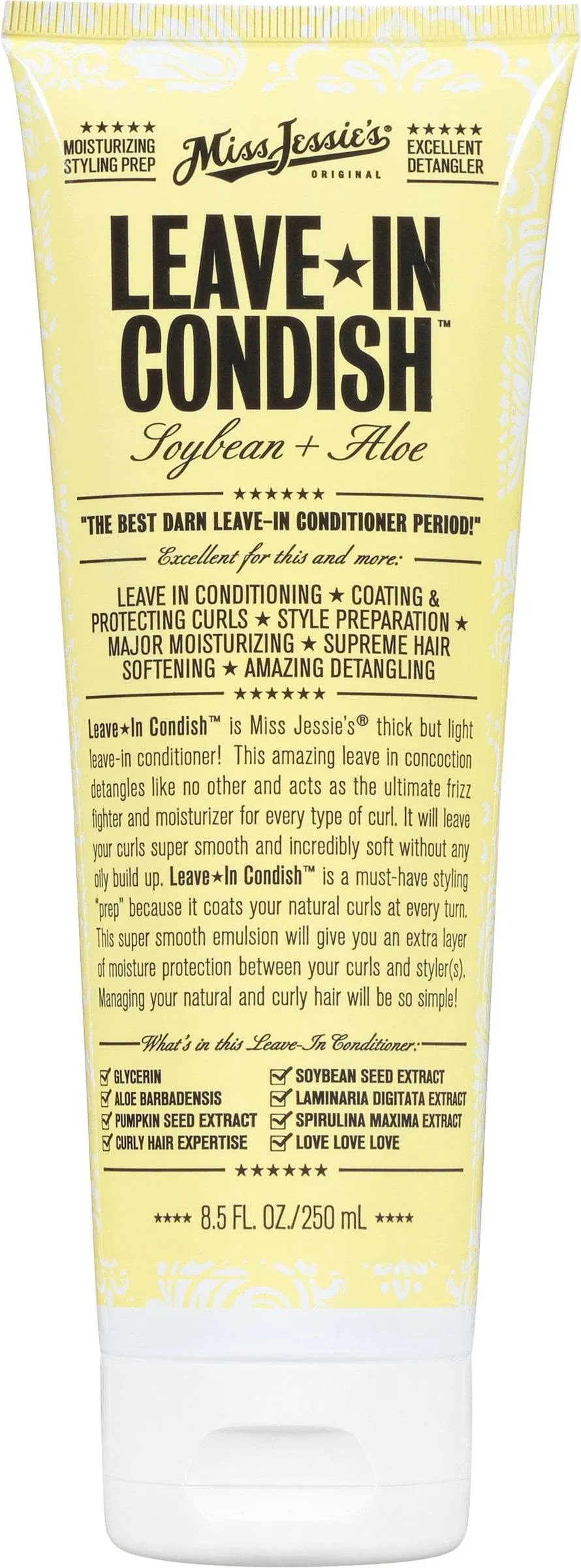 Miss Jessie's Leave In Condish, Soybean + Aloe - 8.5 fl oz