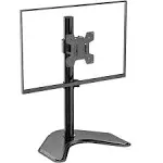 WALI Free Standing Single LCD Monitor Fully Adjustable Desk Mount Fits One up to