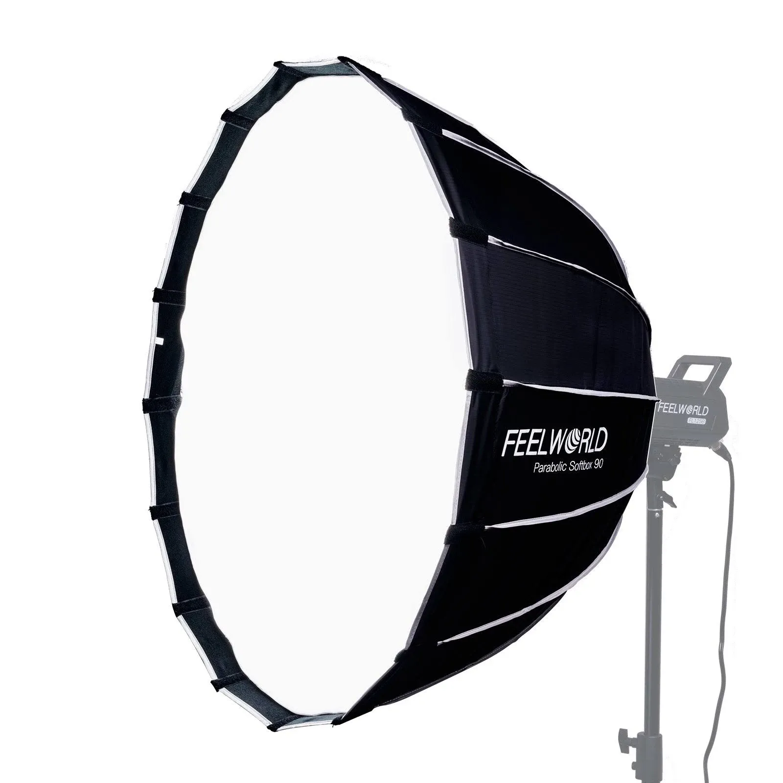 Fsp90 Portable Deep Parabolic Softbox, 90Cm 35.4 Inch For Fl125D Fl125B Fl225D