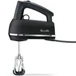 Breville Handy Mix Scraper Hand Mixer, Black Truffle, Small