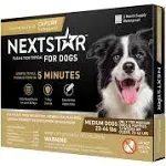 Nextstar Flea & Tick Topical for Medium Dogs 23-44 lbs - 3 ct