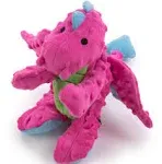 Godog Dragons Dog Toy - Pink - Large