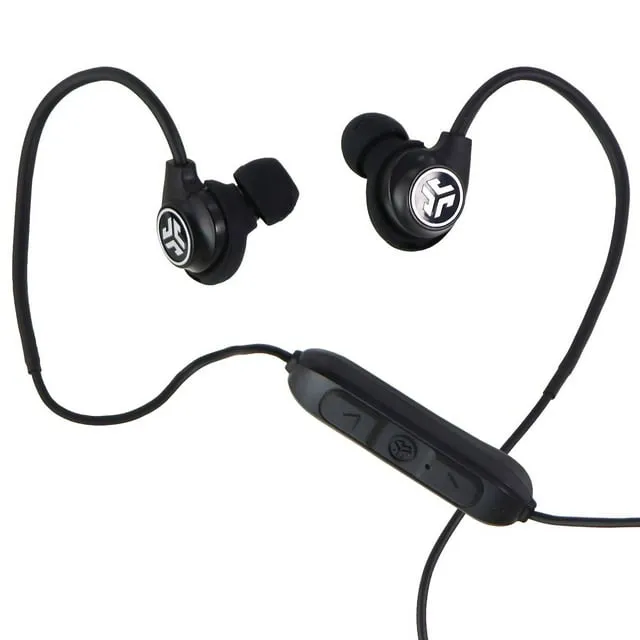 JLab Fit Sport 3 Wireless Fitness Gym Earbuds Bluetooth NEW Black - E11D