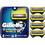 Gillette Proglide Shield Men's Razor Blade Refill (4 ct)