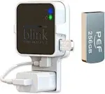 PEF 256GB Blink USB Flash Drive for Local Video Storage and The Outlet Mount for Blink Sync Module 2Blink AddOn Sync Module 2 Itse