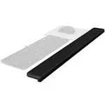 3M - Gel Wrist Rest for Standing Desks, 30.13 x 3.25, Black