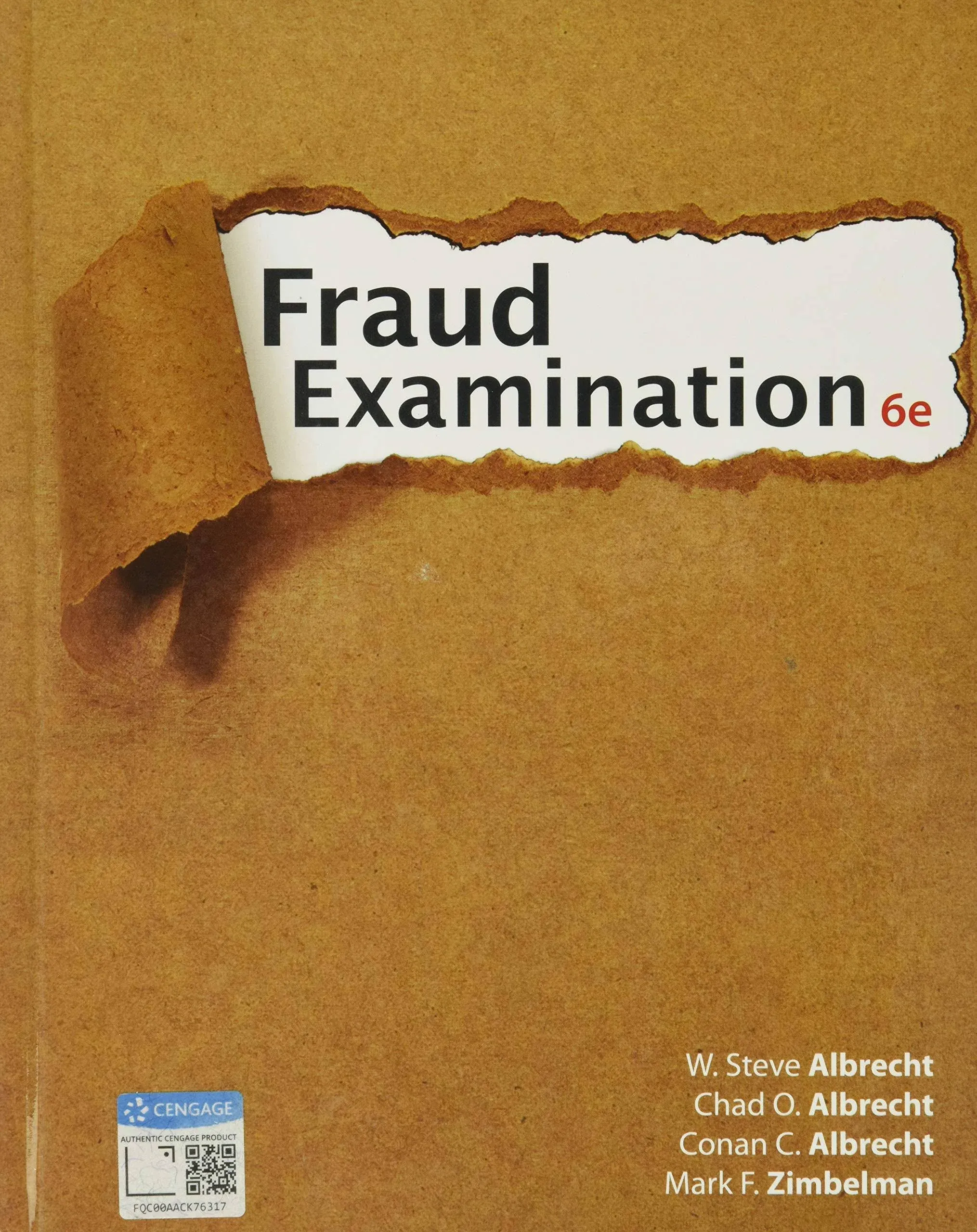 W. Albrecht Mark Zimbelman Conan Albrecht Ch Fraud Examinati (Gebundene Ausgabe)