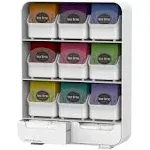 Mind Reader Baggy Nine-Drawer Tea Bag and Accessory Holder