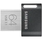 Samsung - Fit Plus 64gb USB 3.1 Flash Drive - Black