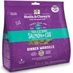 Stella & Chewy's Sea Licious Salmon & Cod Dinner Morsels Freeze Dried Cat Food