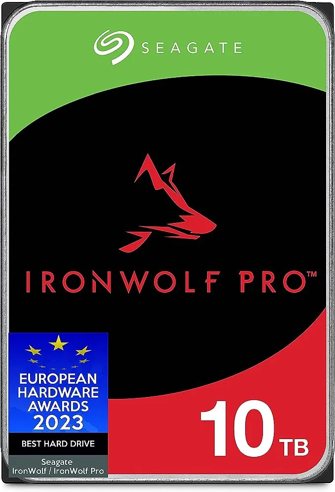 Seagate IronWolf Pro 16TB Enterprise NAS Internal HDD Hard Drive – CMR 3.5 Inch SATA 6Gb/s 7200 RPM 256MB Cache for RAID Network Attached Storage, Rescue Services - FFP g (ST16000NTZ01)