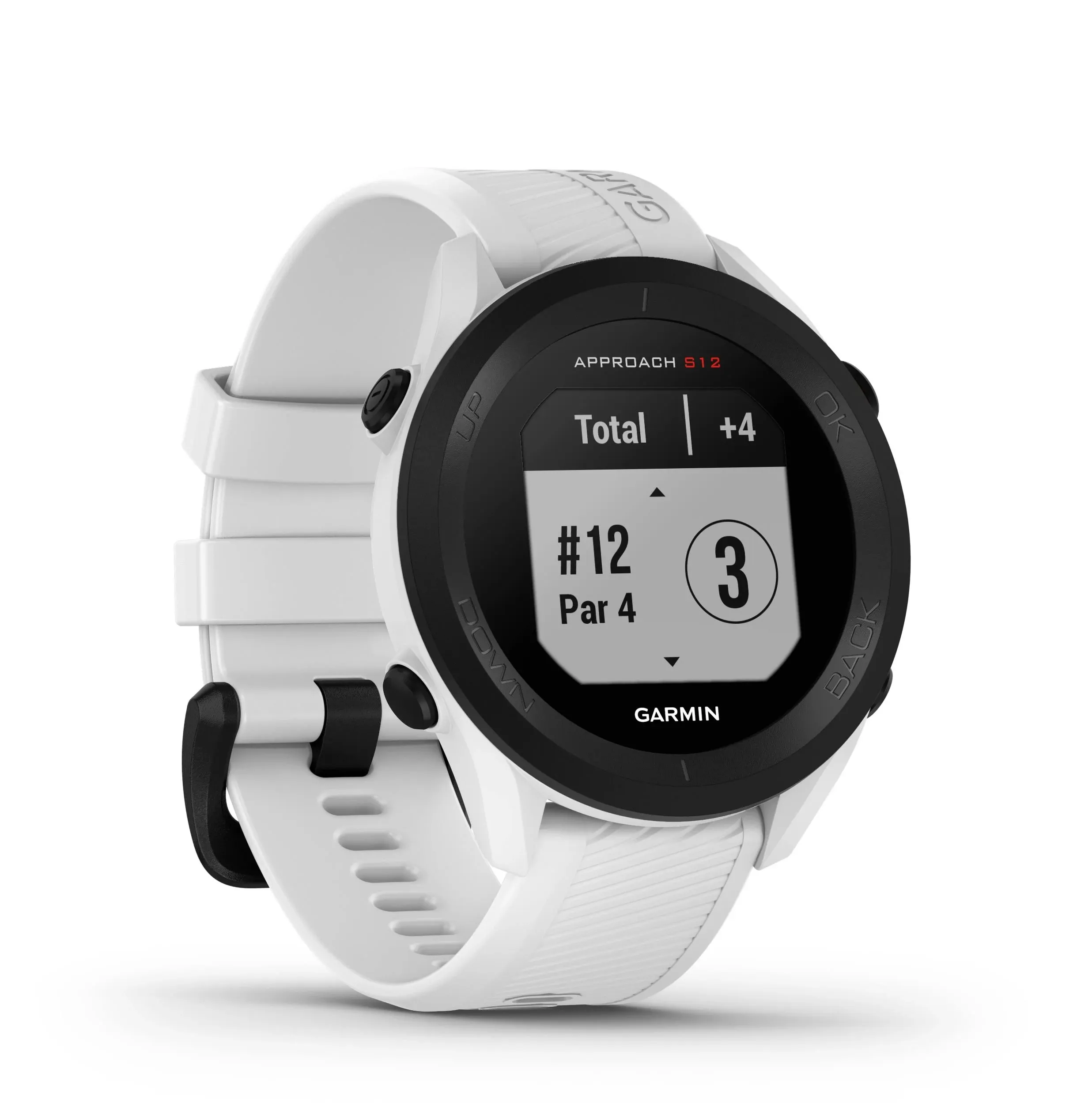 Garmin Approach S12 GPS Golf Watch - New 2021 Black, Blue, or White