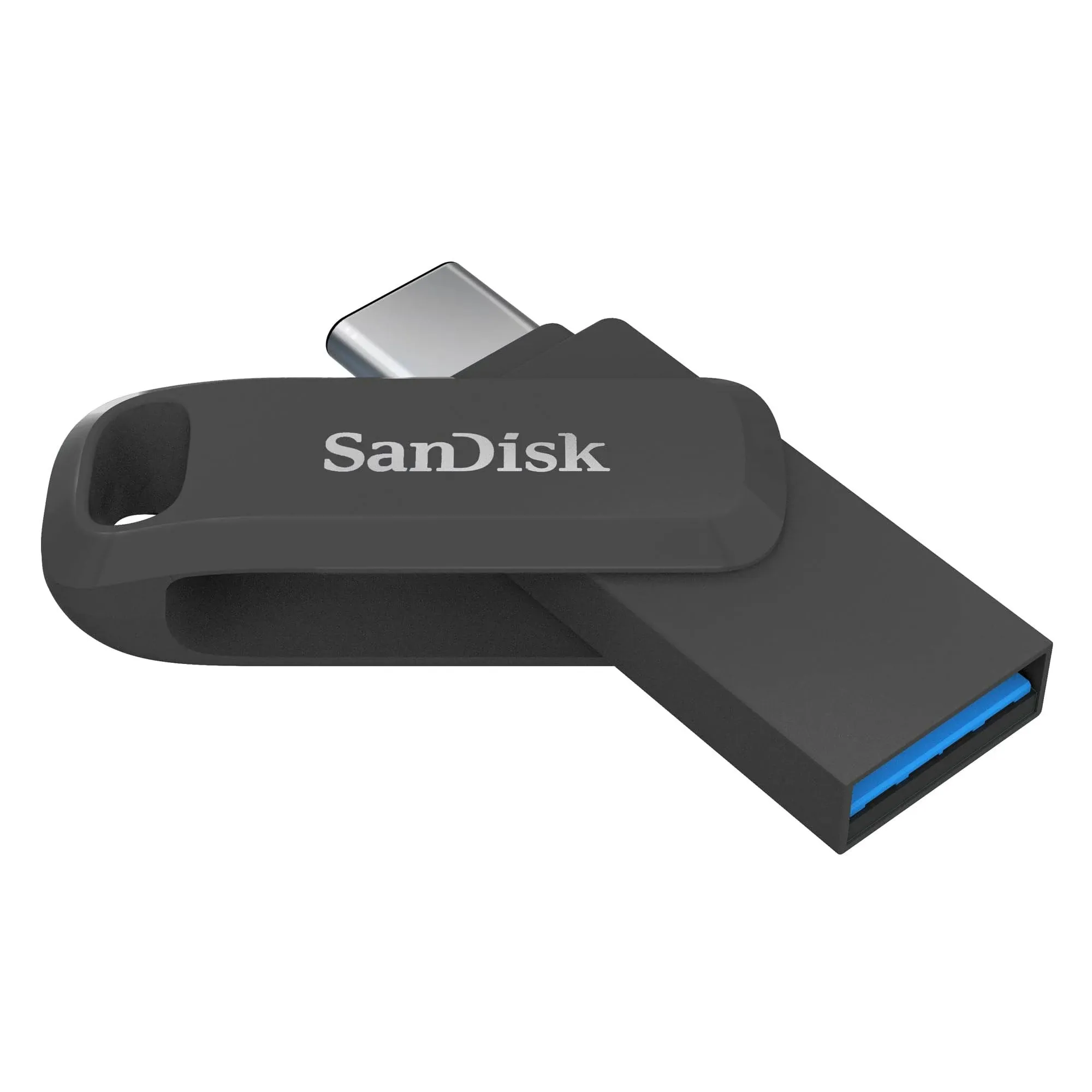 SanDisk 256GB Ultra Dual Drive Go USB Type-C Flash Drive, Black - SDDDC3-256G-G46