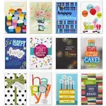 Hallmark Assorted Birthday Greeting Cards (12 Cards and Envelopes)