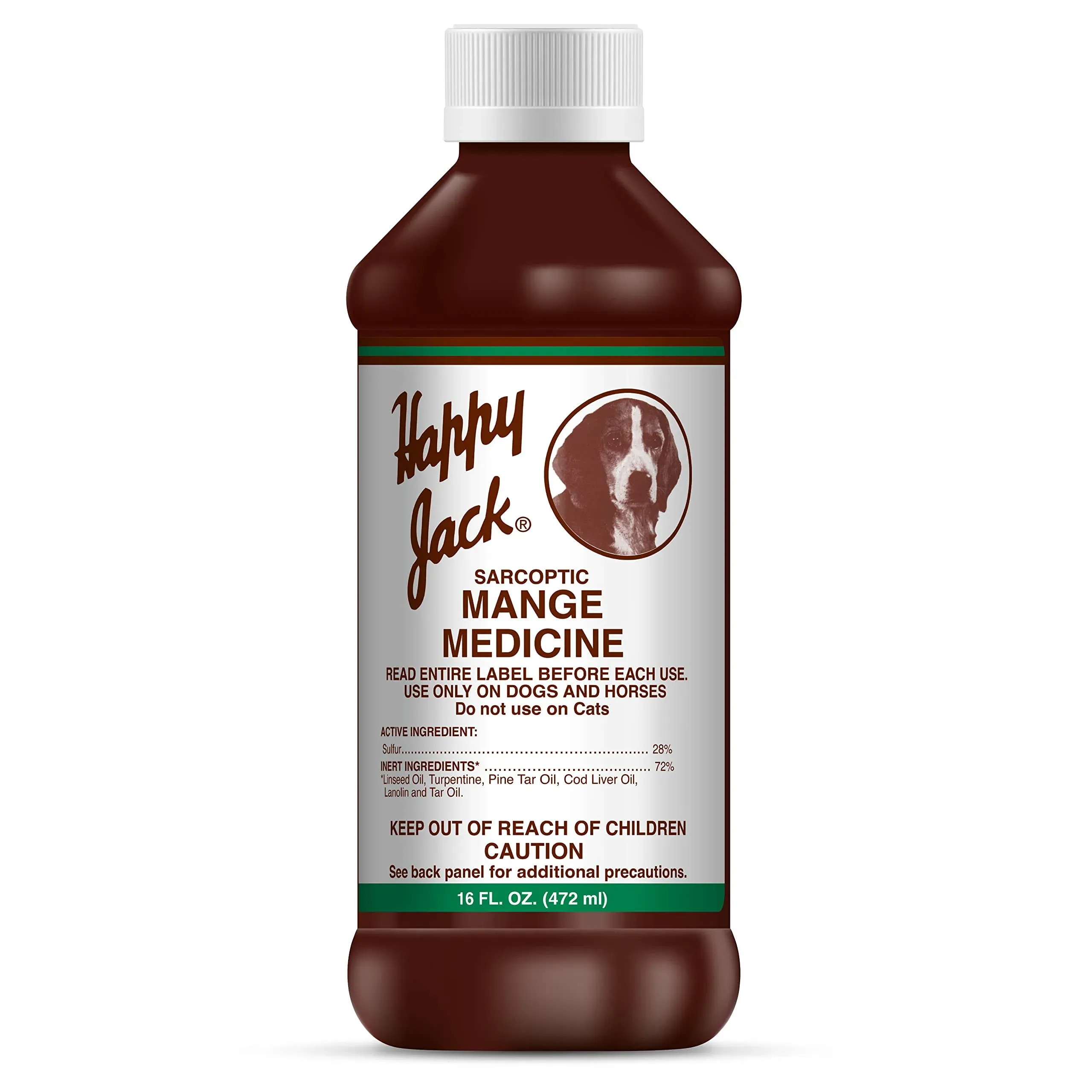 Happy Jack Sarcoptic Mange Medicine - 16 oz.