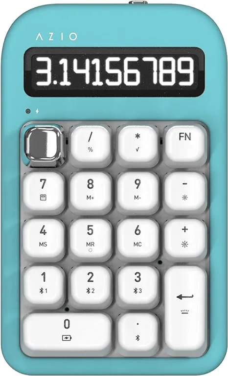 Azio Izo Number Pad/Standalone Calculator-rose