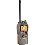 Marine 6-Watt Floating VHF Radio in Gray