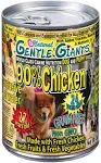 Gentle Giants 90% Chicken Grain-Free Wet Dog Food, 13-oz, case of 12