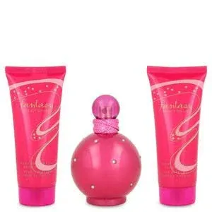 Fantasy by Britney Spears for Women Gift Set (3.3 oz Eau de Parfum Spray + 3.3 oz Body Souffle + 3.3 oz Shower Gel)