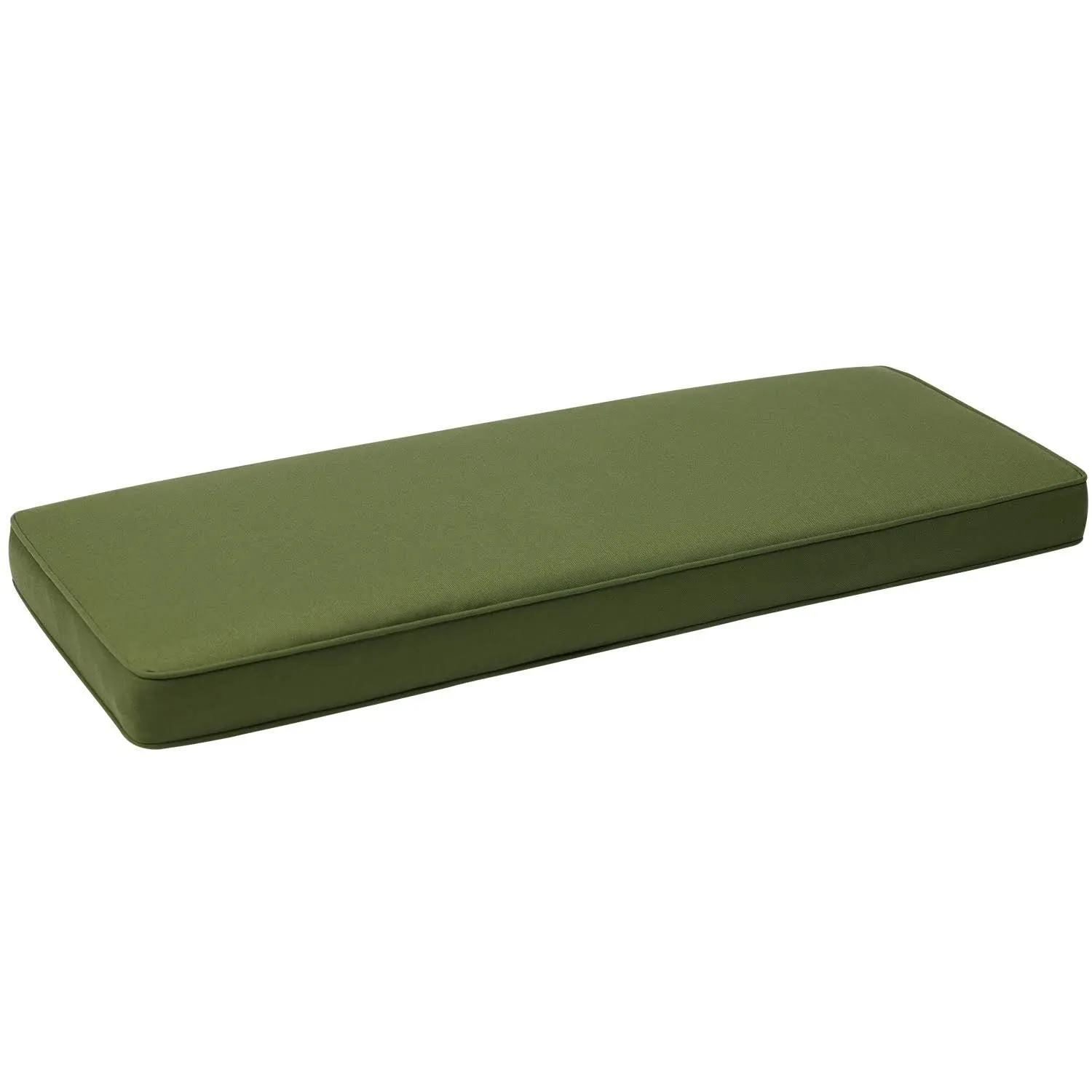 Aoodor Patio Furniture 46" x 18" x 3.1" Outdoor Bench Cushion - N/A - Green