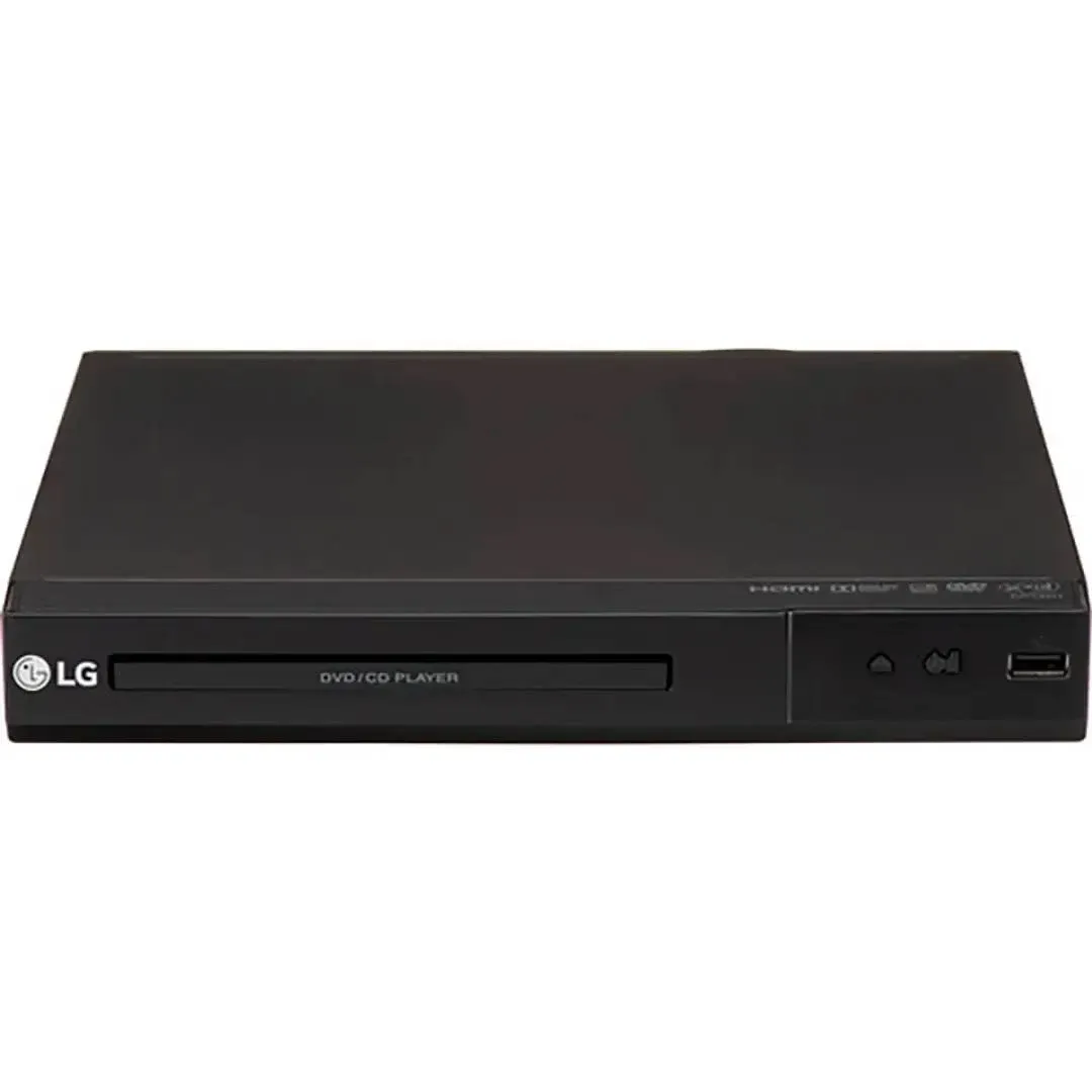 LG - DVD Player with MP3 Playback/JPEG Viewer - Black