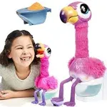 Little Live Pets Gotta Go Flamingo Sherbert Interactive Plush Toy