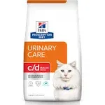 Hill's Prescription Diet C/D Multicare Stress Urinary Care with Ocean Fish Dry Cat Food, 8.5-lb Bag