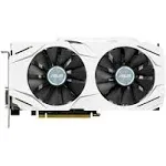 ASUS 3GB NVIDIA Dual GeForce GTX 1060 OC GDDR5 DVI/2HDMI/2DisplayPort PCI-Express Video Card