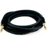 Monoprice 10ft Premier Series 1/4in TRS Male to Male Cable, 16AWG (Gold Plated)