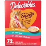 Delectables Squeeze Up Variety Pack Cat Treats