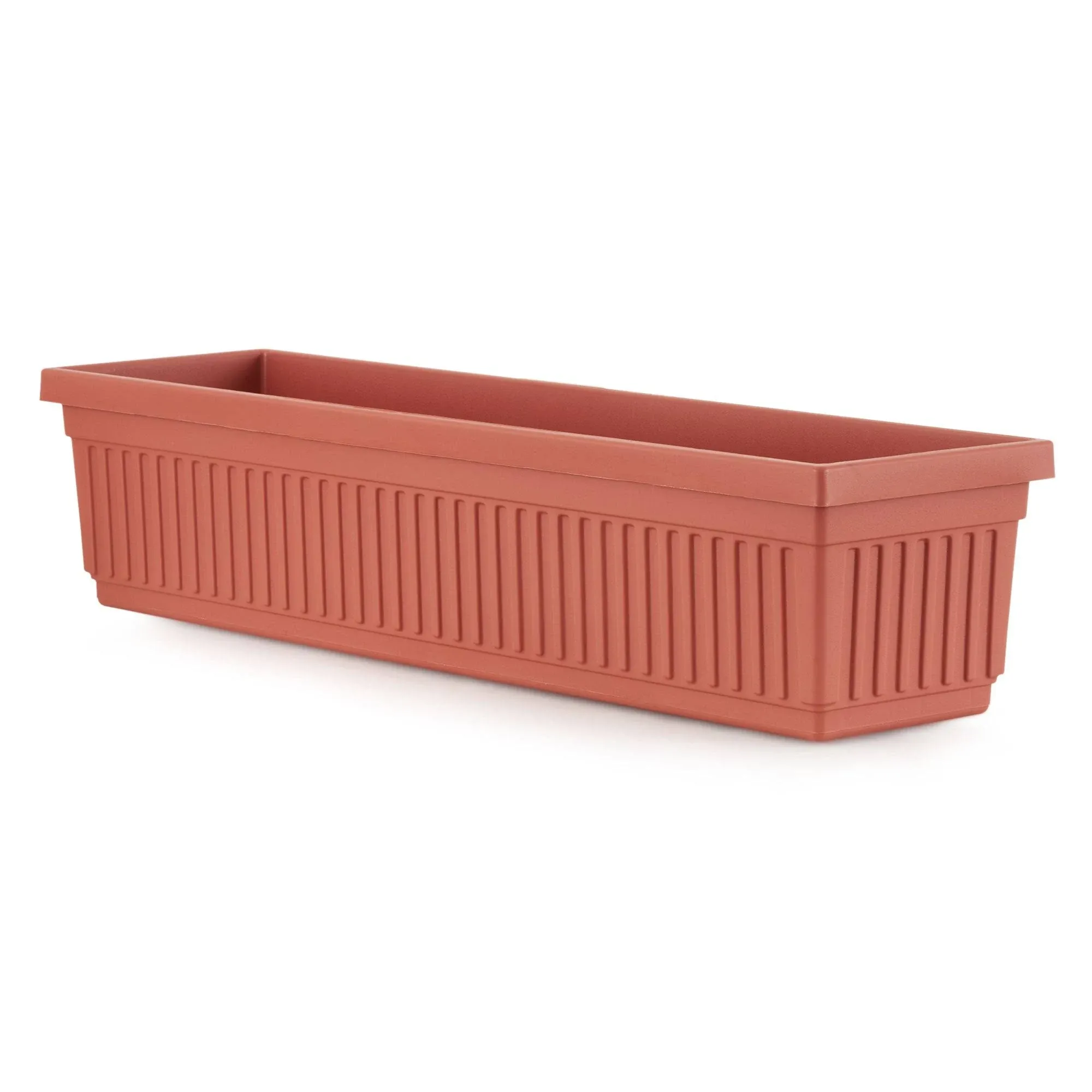 Myers Lawn & Garden Venetian Clay Flower Box, 30 in