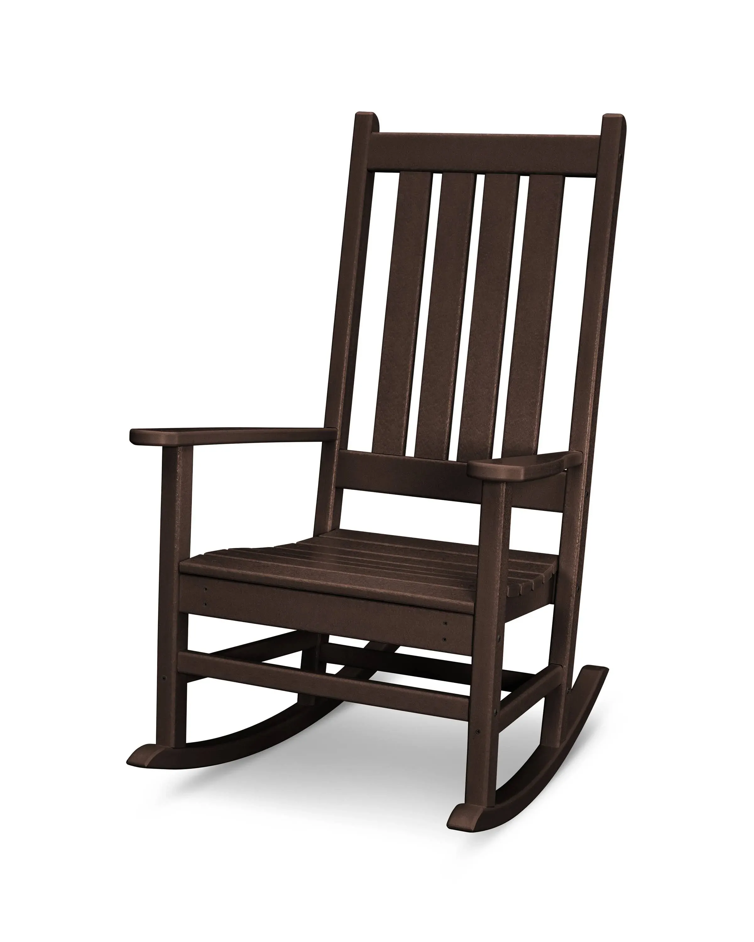 POLYWOOD Vineyard Porch Rocking Chair (Slate Grey)