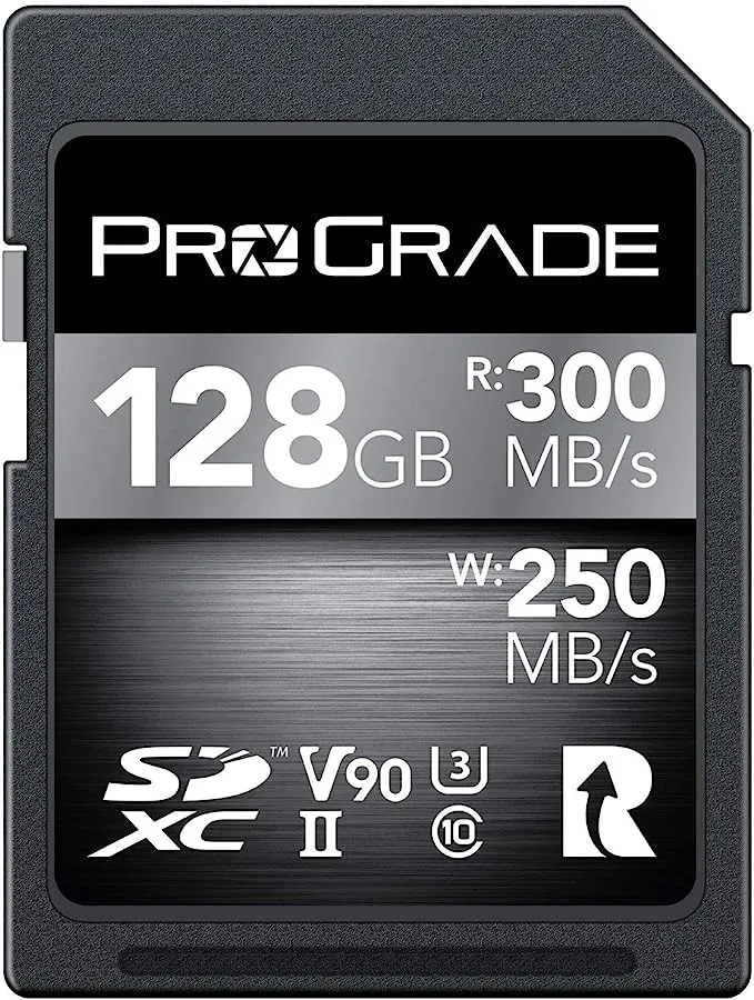 ProGrade Digital 128GB UHS-II SDXC Memory Card