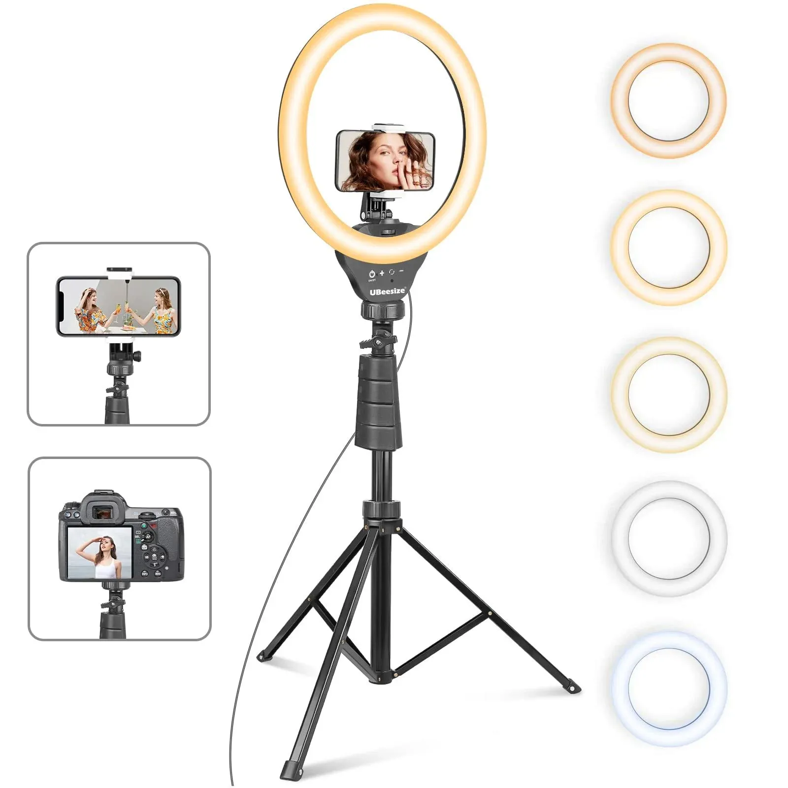 UBeesize 12 Ring Light with Tripod