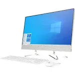 24" All-in-One Desktop, AMD Athlon 3050u Processor, 8gb/256gb - White