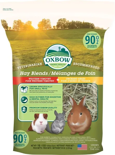 Oxbow® Hay Blends Western Timothy & Orchard Grass 90 Oz