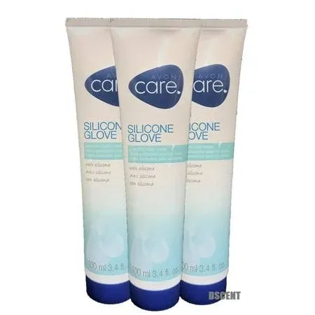 Lot of 3 Avon Care Silicone Glove Protective Hand Cream 3.4 fl oz Each Sealed Sold by The Glam Shop