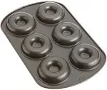 Wilton Non-Stick 6-Cavity Donut Baking Pans, 2-Count