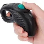 Image Wireless Finger HandHeld USB Trackball Mouse with Laser Pointer