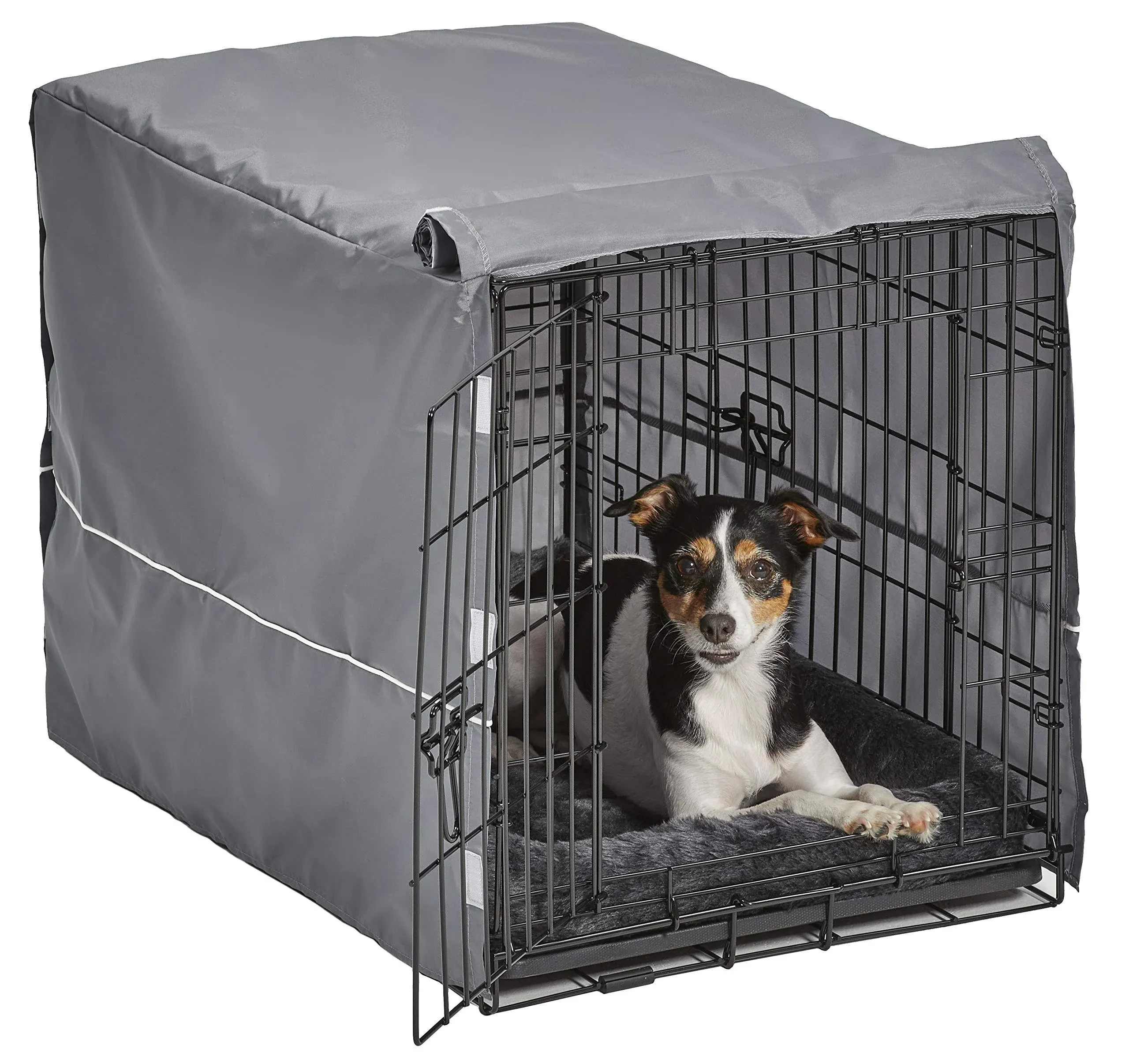 New World Double Door Dog Crate Kit | Dog Crate Kit Includes One Two-Door Dog Cr