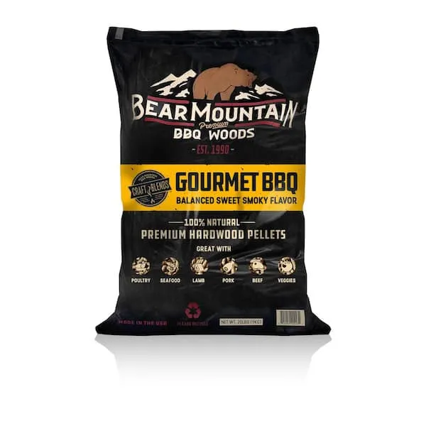 Bear Mountain BBQ Gourmet 20-lb Wood Pellets