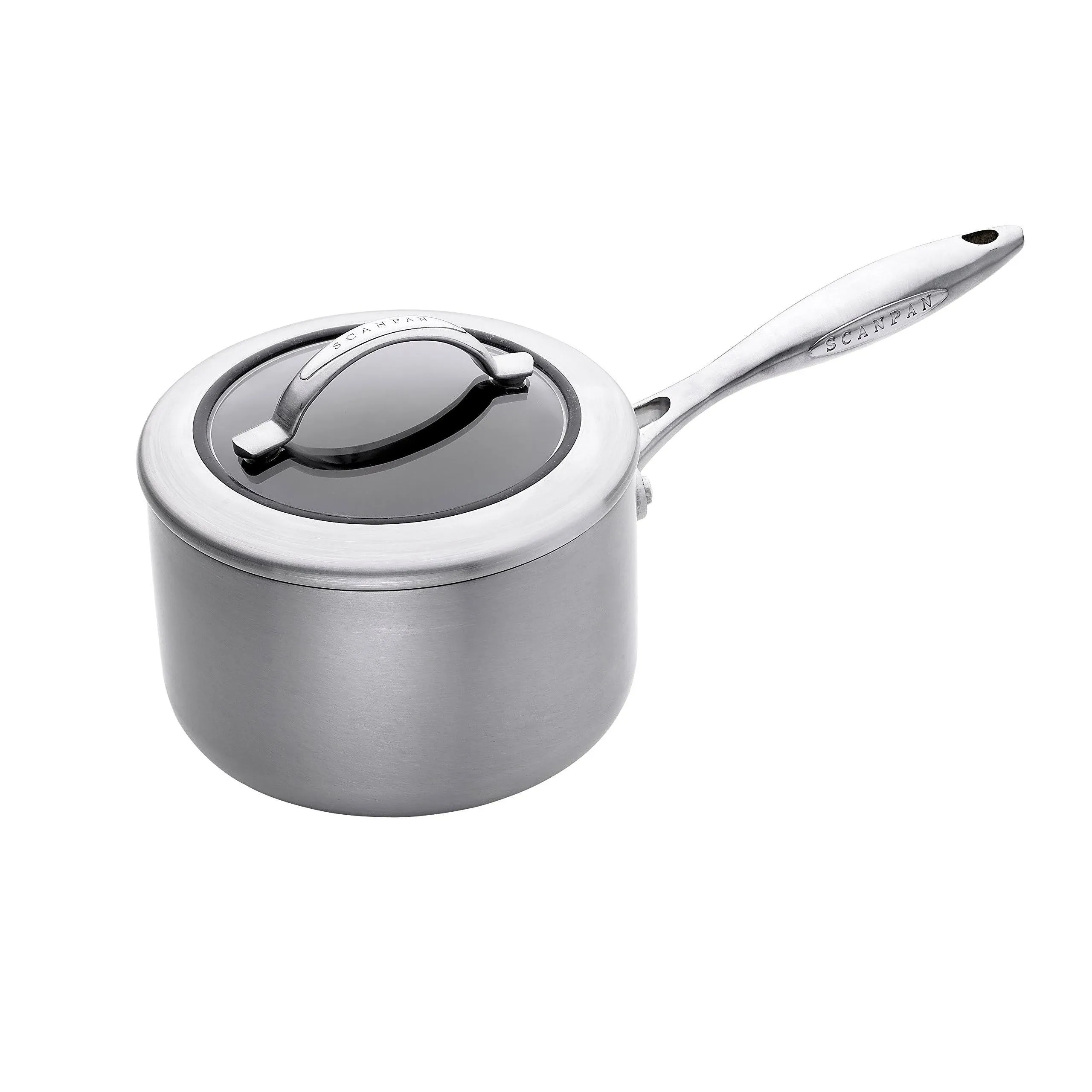 Scanpan steel CTX Saucepan with Lid (18cm) | Harrods UK