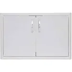 Blaze 40 Inch Double Access Door with Paper Towel Holder BLZ-AD40-R