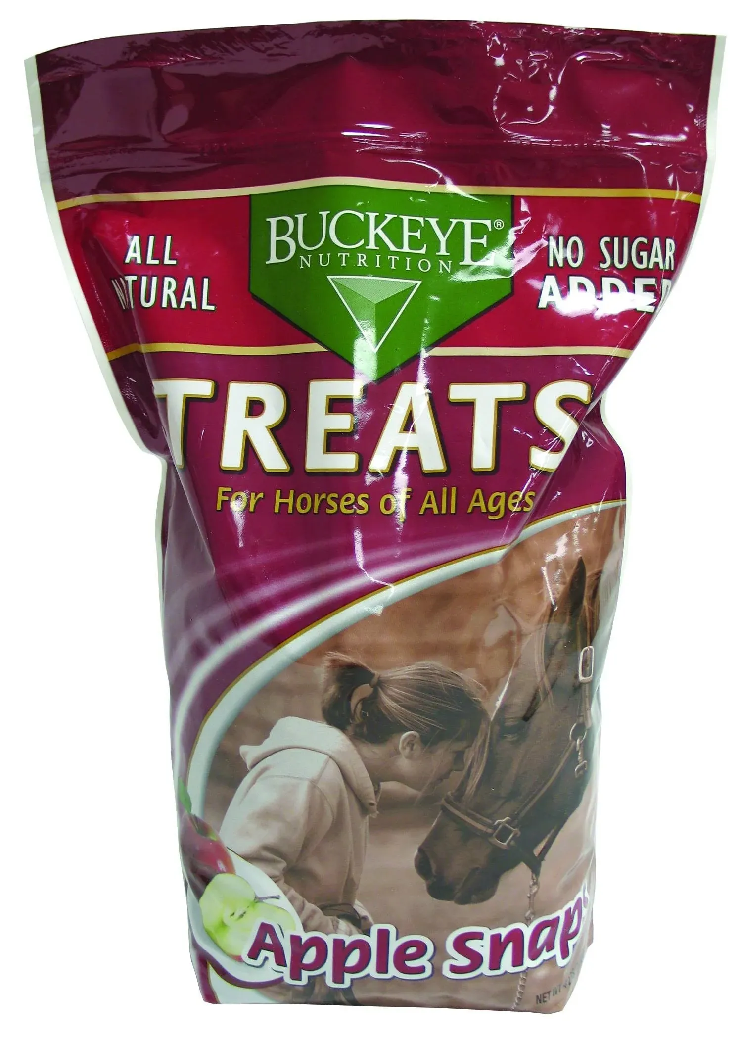 Buckeye Nutrition Apple Snaps Treats - 4 lbs