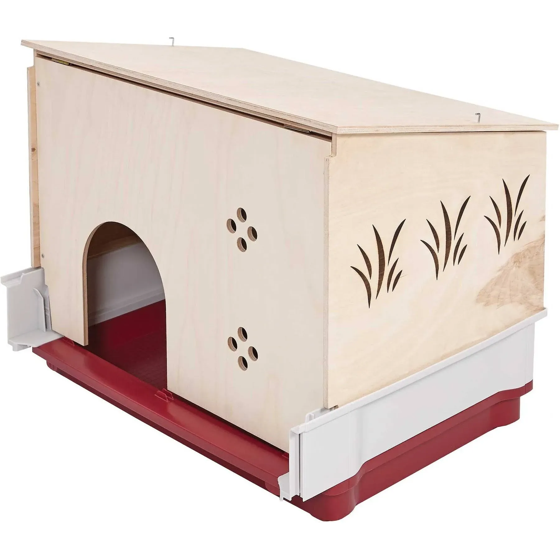 Midwest Wabbitat Deluxe Rabbit Home Wood Hutch Extension